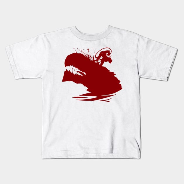 Slaying Dragons Kids T-Shirt by Viktormon